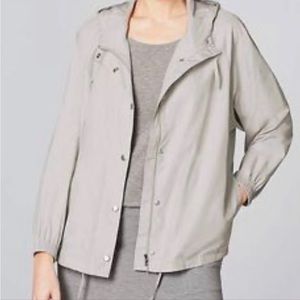 J. Jill Nylon Hooded Lightweight Jacket